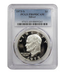 1973 -S Silver Eisenhower (IKE) Dollar Proof PCGS PR69DCAM