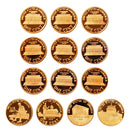 2000-2009 S Proof Lincoln Memorial Cent Run 13 Coins