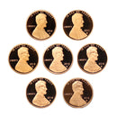 2010-2016 S Proof Lincoln Shield Cent Run 7 Coins
