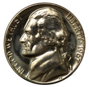 1967 SMS Jefferson Nickel - Choice / Gem BU 6FS - RARE (AP 12090)