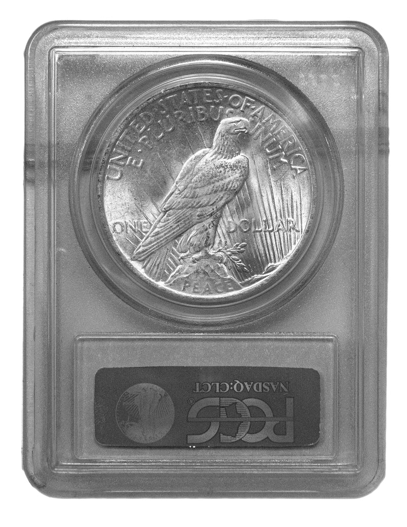 1923 -P Peace Silver Dollar Graded pcgs MS 64 (AP 14010)