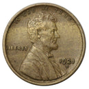 1921 -S Lincoln wheat cent 1c - XF Extra Fine Condition (SP)