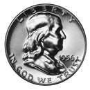 1956 Franklin half dollar Gem 90% Silver Proof