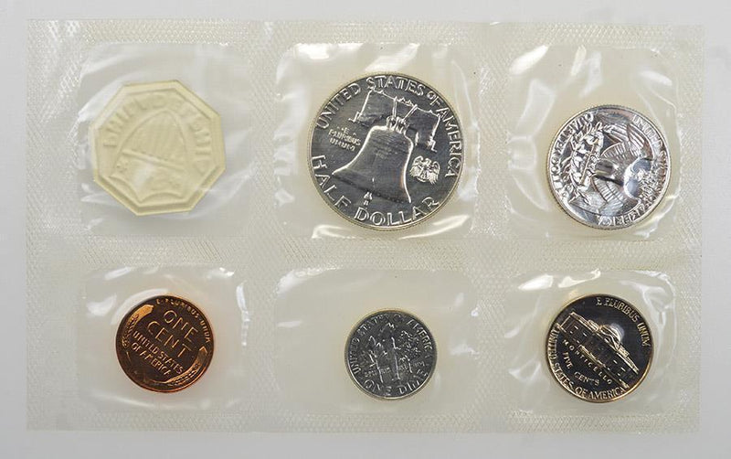 1958 Silver Proof Set (OGP) 5 coins