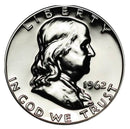 1962 Franklin half dollar Gem 90% Silver Proof