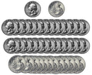 1976 S Washington Quarter BU Bicentennial Roll 40% Silver (40 Coins)