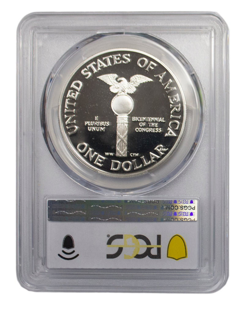 1989 -S Congress Proof Commemorative Silver Dollar PCGS DCAM PR69