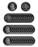 1999 S Connecticut State Quarter Proof Roll 90% Silver (40 Coins)