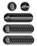 1999 S New Jersey State Quarter Proof Roll 90% Silver (40 Coins)