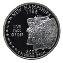 2000 S State Quarter Gem Deep Cameo Proof Roll CN-Clad (40 Coins)