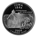 2004 S State Quarter Gem Deep Cameo Proof Roll CN-Clad (40 Coins)