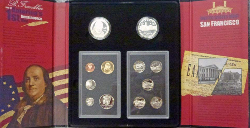 2005-2008 American Legacy Proof Set Run 4 Sets 56 Coins