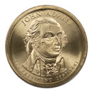 2007 -P John Adams Presidential Dollar BU Clad US Coin