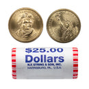 2008 Andrew Jackson Presidential Dollar Bank Roll Sealed BU Clad 25 US Coin