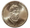 2009 William Harrison Presidential Dollar Bank Roll Sealed BU Clad 25 US Coin