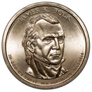 2009 James Polk Presidential Dollar Bank Roll Sealed BU Clad 25 US Coin