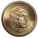 2009 John Tyler Presidential Dollar Bank Roll Sealed BU Clad 25 US Coin