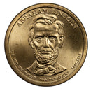 2010 -D Abraham Lincoln Presidential Dollar BU Clad US Coin