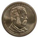 2012 Chester Arthur Presidential Dollar Bank Roll Sealed BU Clad 25 US Coin
