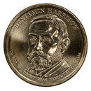 2012 Benjamin Harrison Presidential Dollar Bank Roll Sealed BU Clad 25 US Coin