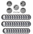 2012 S Parks Quarter ATB Gem Deep Cameo Proof Roll CN-Clad (40 Coins)