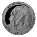 2013 S Parks Quarter ATB Gem Deep Cameo Proof Roll CN-Clad (40 Coins)