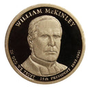 2013 S Presidential Dollar Proof Roll (20 Coins) Roosevelt Taft Wilson McKinley