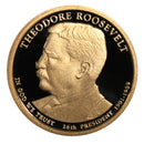 2013 S Presidential Dollar Proof Roll (20 Coins) Roosevelt Taft Wilson McKinley