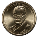 2014 -P Warren Harding Presidential Dollar BU Clad US Coin