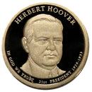 2014 S Presidential Dollar Proof Roll (20 Coins) Roosevelt Coolidge Harding Hoover