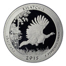 2015 S Parks Quarter ATB Gem Deep Cameo Proof Roll CN-Clad (40 Coins)