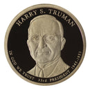 2015 S Presidential Dollar Proof Roll (20 Coins) Eisenhower Johnson Kennedy Truman