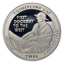 2016 S Parks ATB Quarter Cumberland Gap Gem Deep Cameo Proof 90% Silver