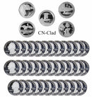 2018 S Parks Quarter ATB Gem Deep Cameo Proof Roll CN-Clad (40 Coins)