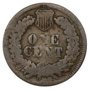 1868 -P Indian Head cent 1c - AG Almost Good Condition (2032)