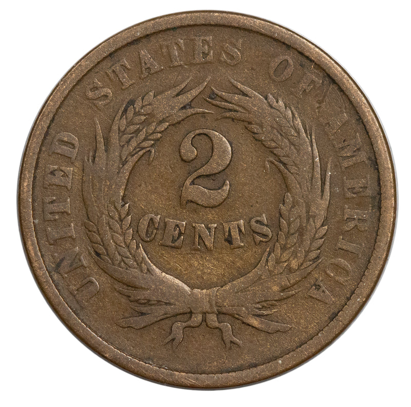 1864 US Two Cent -  Ungraded (22077)