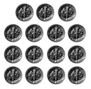 1950-1964 Proof Roosevelt Dime Run 90% Silver 15 Coins