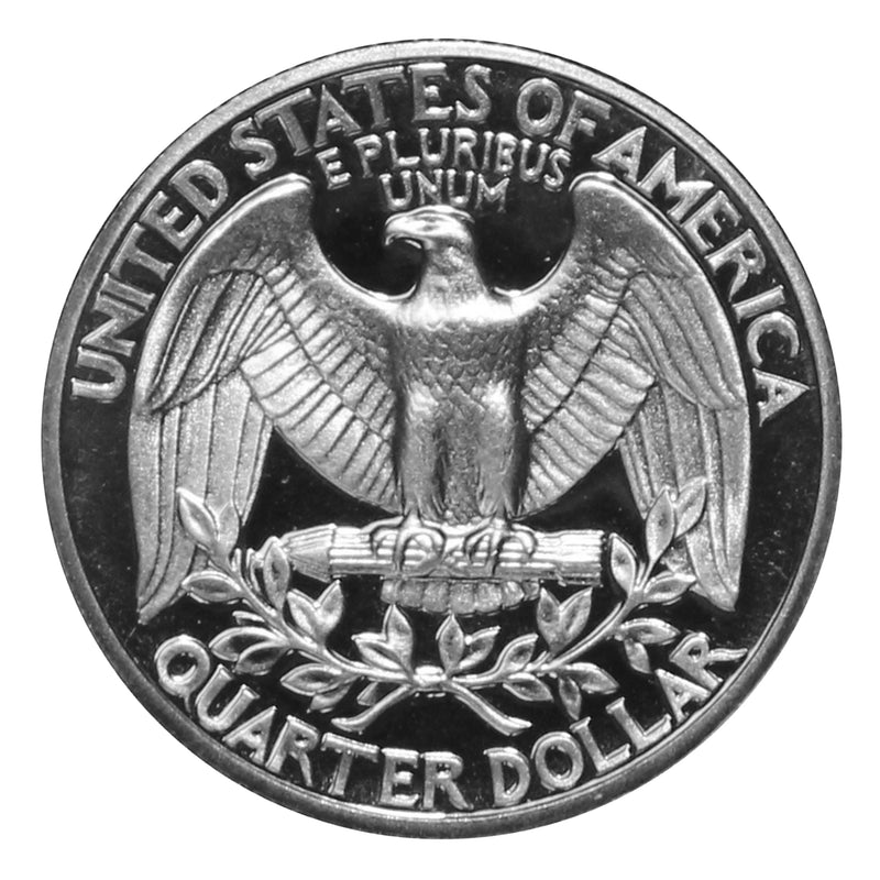 1980 S Washington Quarter Gem Deep Cameo Proof Roll CN-Clad (40 Coins)