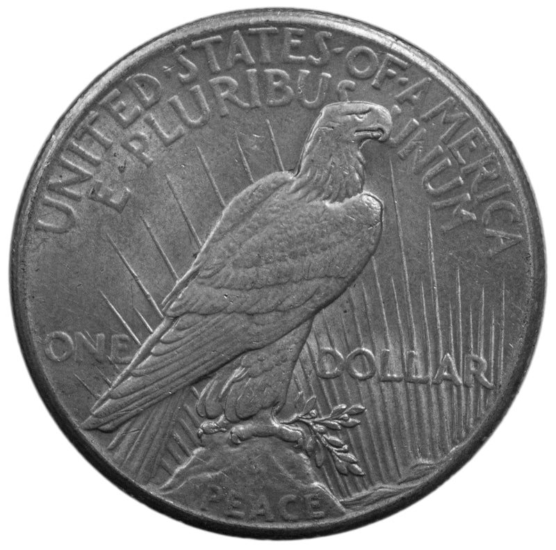 1927 -P  Peace Silver Dollar - AU almost Unc Condition (AP 8022)