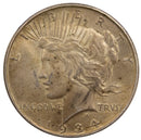 1934 -D  Peace Silver Dollar - XF Extra Fine Condition (AP 8024)