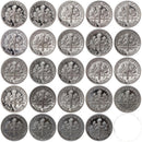 1992-2016 S Proof Roosevelt Dime Run 90% Silver 25 Coins