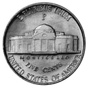 1942-P Silver Full Step FS Gem BU Jefferson Nickel