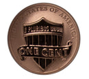 2018 -S Gem Deep Cameo Proof Lincoln Shield Reverse Proof