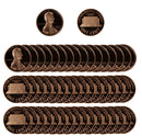 1995 Gem Proof Lincoln Cent Roll (50 Coins)