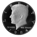 1984 S Kennedy Half Dollar Gem Proof Roll CN-Clad (20 Coins)