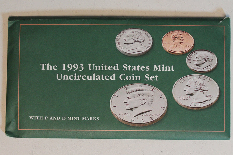 1993 PD US Mint Set (OGP) 10 coins