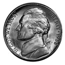 1938 S Jefferson Nickel Choice/Gem BU Roll (40 Coins)