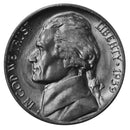 1939-P Full Step FS Gem BU Jefferson Nickel Type 2