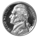 1971 S Jefferson Nickel Gem Proof Roll (40 Coins)