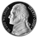 2000 S Jefferson Nickel Gem Proof Roll (40 Coins)